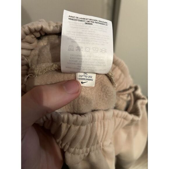 Nike Billie Eilish NRG Fleece Jogger Pants size 2XL Mushroom-Sequoia dq7752-202 - Picture 6 of 8